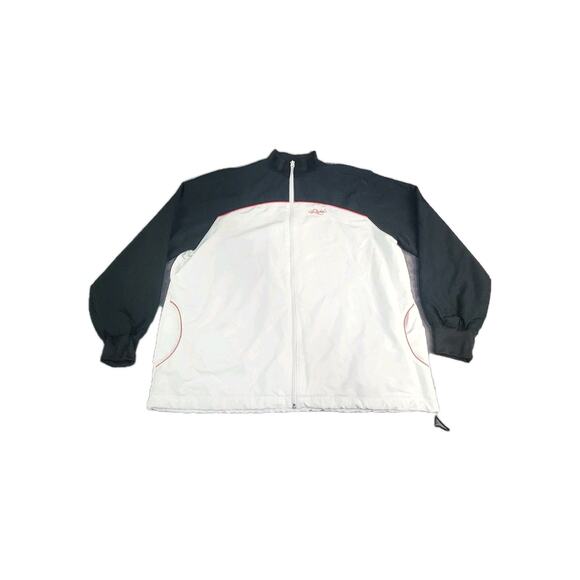 Reebok Other - Reebok Classic 90's Men's Sz XL White & Black Zip UP Jacket Winter C10